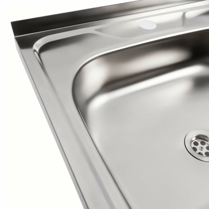 Мойка кухонная из нержавеющей стали Platinum 5050 (0,4/120 мм)