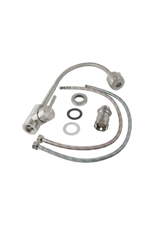 Змішувач кухонний гнучкий Platinum BG6 (8611)
