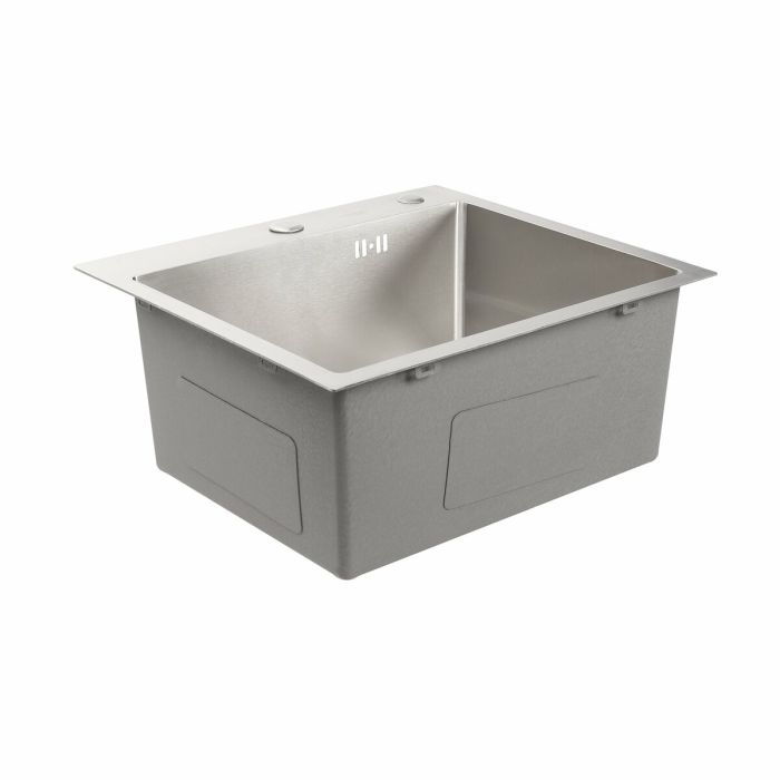 Мийка для кухні Platinum Handmade 500х450х220 (товщина 3,0/1,5мм + дозатор у комплекті)