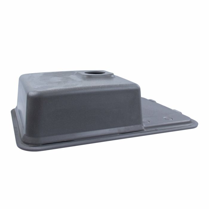 Гранітне миття для кухні Platinum 7850 CUBE матова Сірий мусон, L