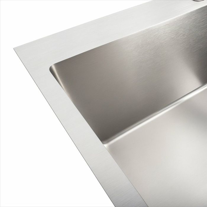 Кухонная мойка нержавейка Platinum Handmade 70*50 HSB (квадратный сифон 3,0/1,0)