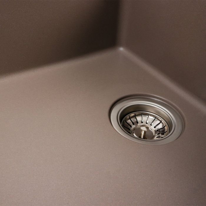 Гранітне миття для кухні Platinum 7850 ROMA матова Дюна