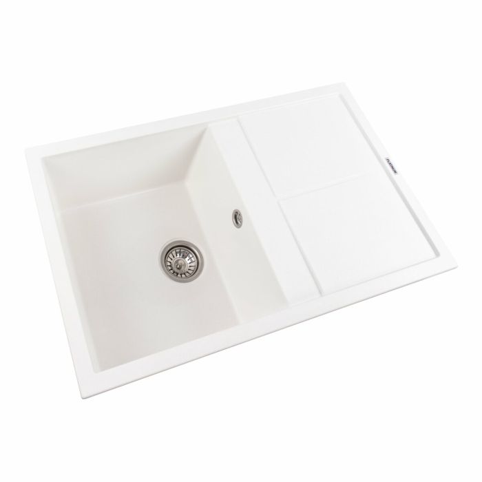 Гранітне миття для кухні Platinum 7950 Selena матова Біла, R