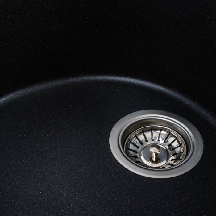 Гранітне миття для кухні Platinum 5847 ONYX матовий Моріон