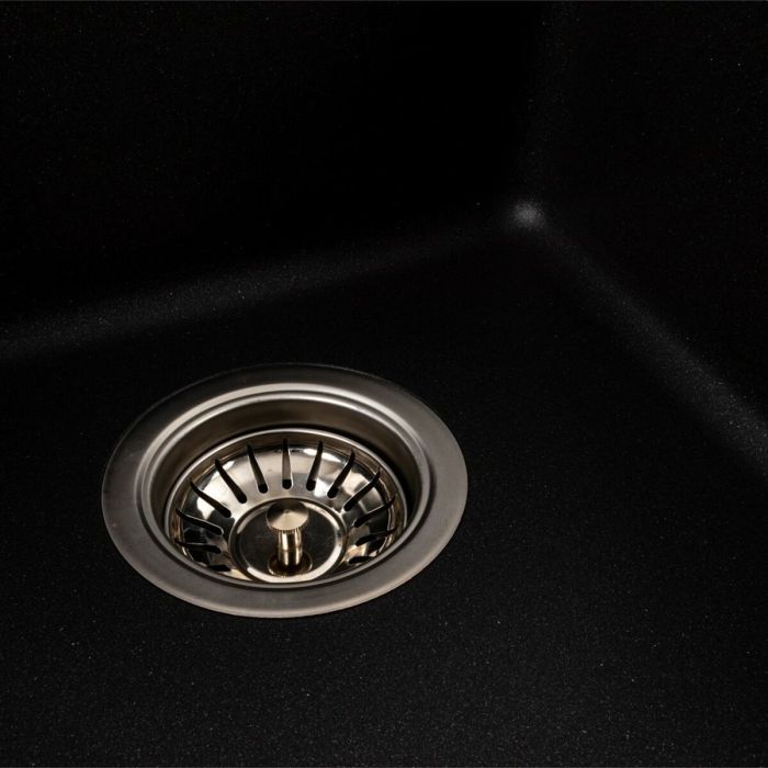 Гранитная мойка для кухни Platinum 9950 PANDORA матовый Морион