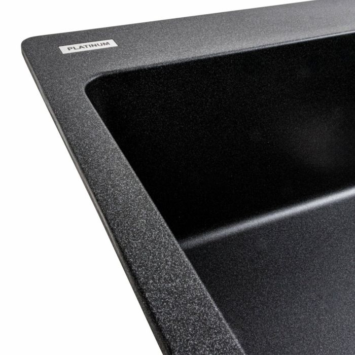 Гранітне миття для кухні Platinum 7850 Bogema матовий Карбон, L