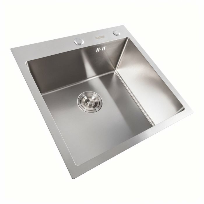 Кухонная мойка 50*50 нержавейка Platinum Handmade (сифон круглый, 3,0/0,8)