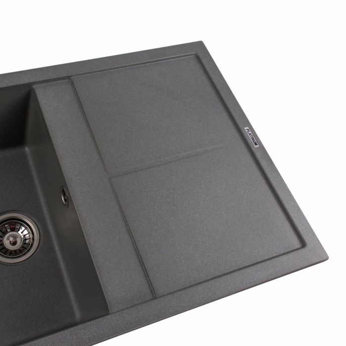 Гранітне миття для кухні Platinum 7950 Selena матова Сірий мусон, R