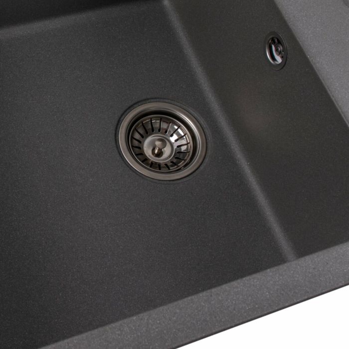 Гранітне миття для кухні Platinum 7950 Selena матова Сірий мусон, R