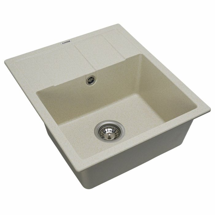 Гранітне миття для кухні Platinum 5851 ARIA матова Пісок, R